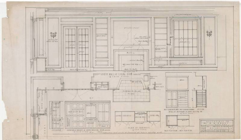 Drawing, Thompson Architectural - M.W. Hardy, Little Rock