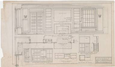 Drawing, Thompson Architectural - M.W. Hardy, Little Rock