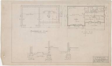 Drawing, Thompson Architectural - M.W. Hardy, Little Rock