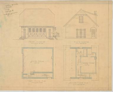 Drawing, Thompson Architectural - M.W. Hardy, Little Rock