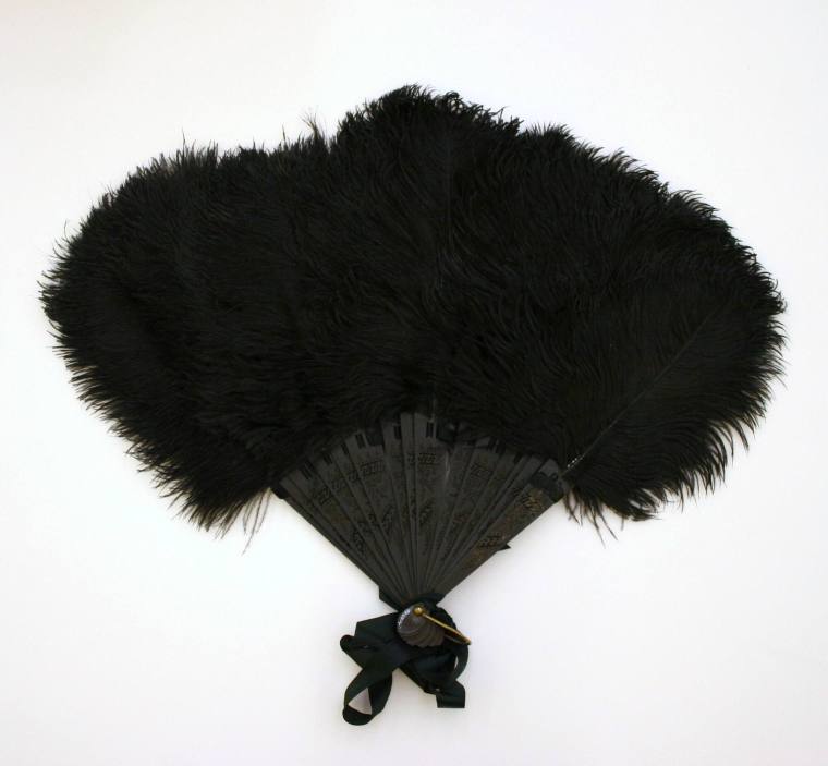 Fan, Ostrich Feather