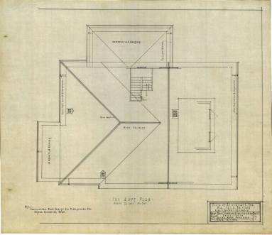 Drawing, Thompson Architectural - Fred Bryson, Baucum