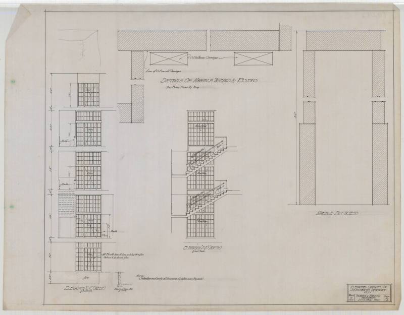 Drawing, Thompson Architectural - St. Vincent's Infirmary, Little Rock