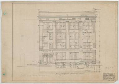 Drawing, Thompson Architectural - UAMS Folsom Clinic, Little Rock