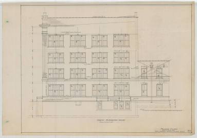 Drawing, Thompson Architectural - UAMS Folsom Clinic, Little Rock