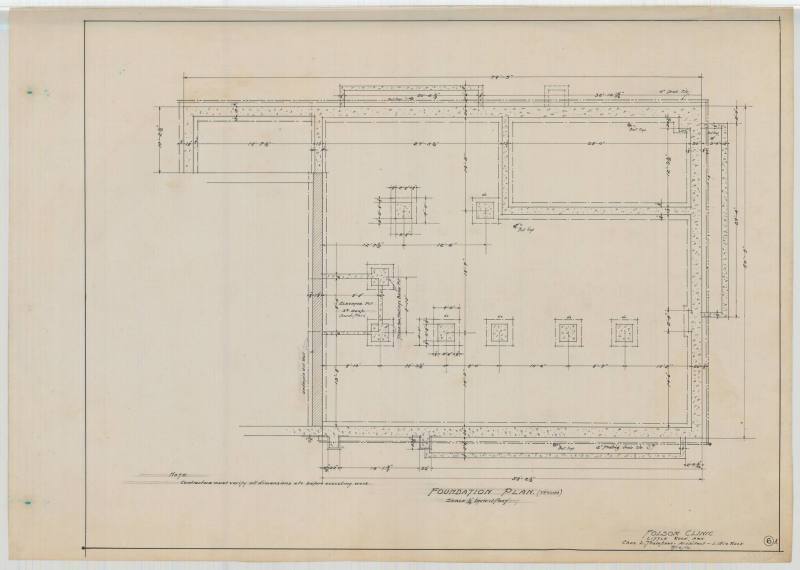 Drawing, Thompson Architectural - UAMS Folsom Clinic, Little Rock