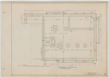 Drawing, Thompson Architectural - UAMS Folsom Clinic, Little Rock