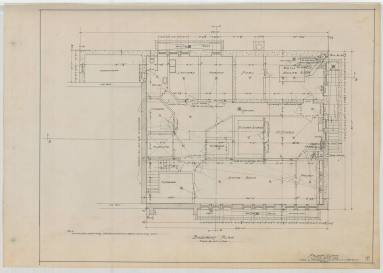 Drawing, Thompson Architectural - UAMS Folsom Clinic, Little Rock