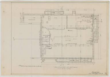 Drawing, Thompson Architectural - UAMS Folsom Clinic, Little Rock