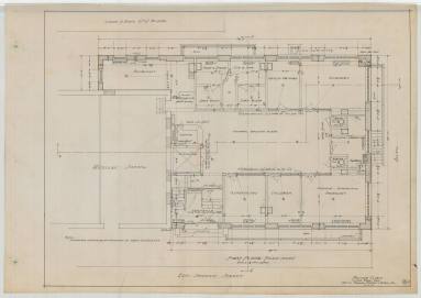 Drawing, Thompson Architectural - UAMS Folsom Clinic, Little Rock