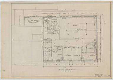 Drawing, Thompson Architectural - UAMS Folsom Clinic, Little Rock