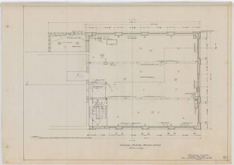 Drawing, Thompson Architectural - UAMS Folsom Clinic, Little Rock