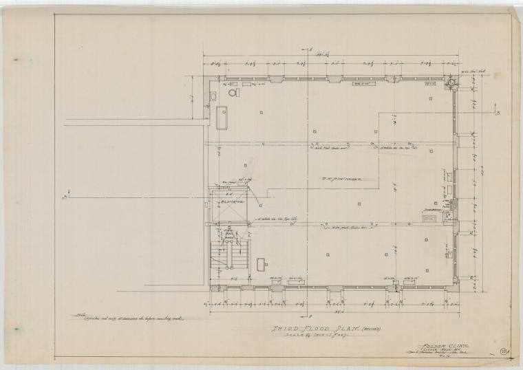 Drawing, Thompson Architectural - UAMS Folsom Clinic, Little Rock