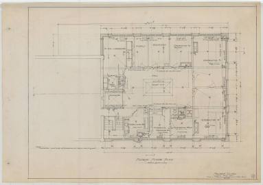 Drawing, Thompson Architectural - UAMS Folsom Clinic, Little Rock