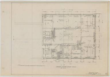 Drawing, Thompson Architectural - UAMS Folsom Clinic, Little Rock