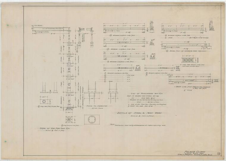 Drawing, Thompson Architectural - UAMS Folsom Clinic, Little Rock