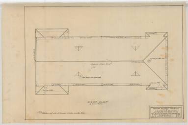 Drawing, Thompson Architectural - American Bauxite Co. Theater