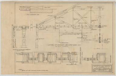 Drawing, Thompson Architectural - American Bauxite Co. Theater