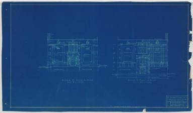 Drawing, Thompson Architectural - Yocum School, El Dorado