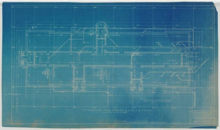 Drawing, Thompson Architectural - Yocum School, El Dorado