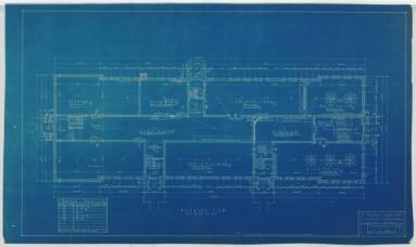 Drawing, Thompson Architectural - Yocum School, El Dorado