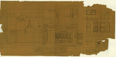 Drawing, Thompson Architectural - United Cigar Store, Little Rock