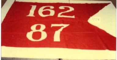 Flag - 162 Field Artillery Brigade, 87th Div.  WWI