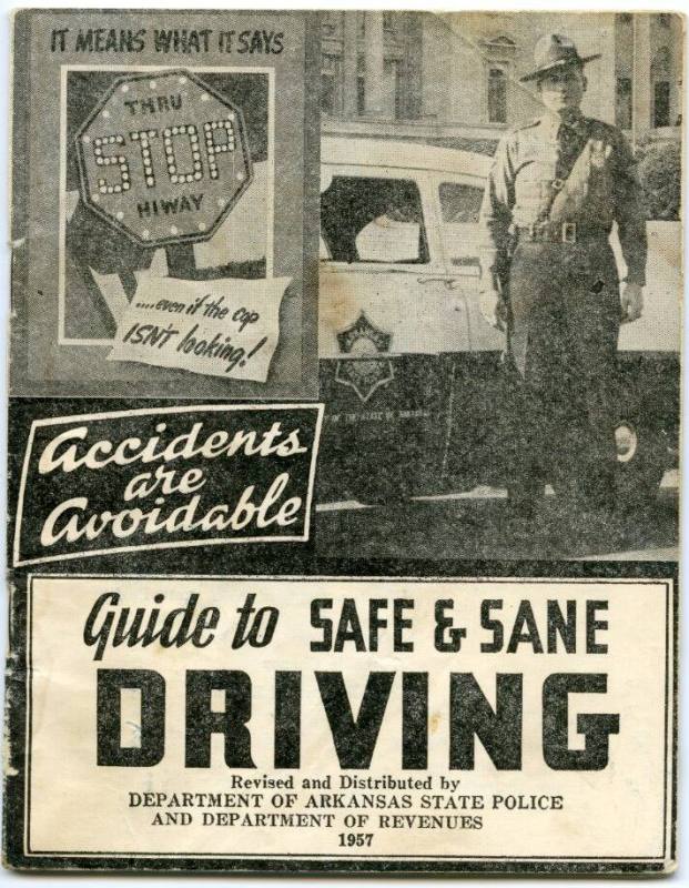 Manual, Arkansas State Police Driver's Guide