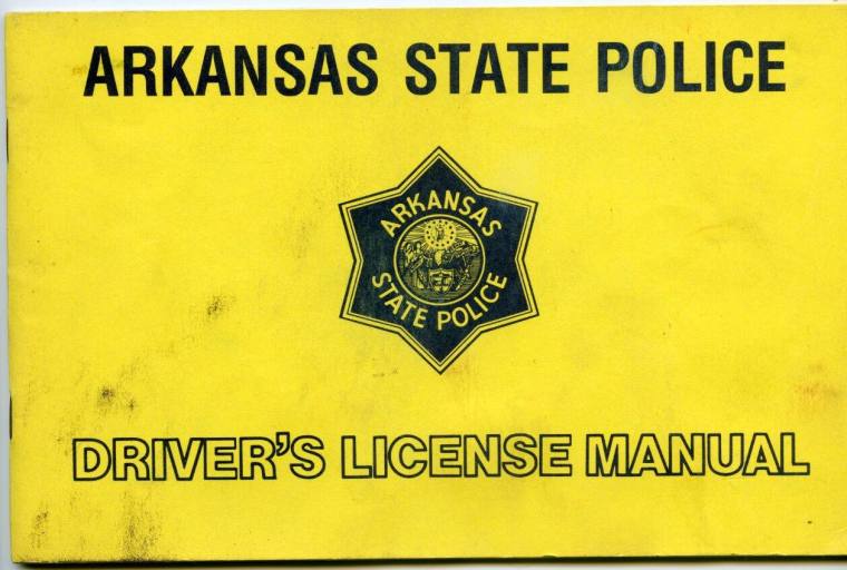 Manual, Arkansas State Driver's License