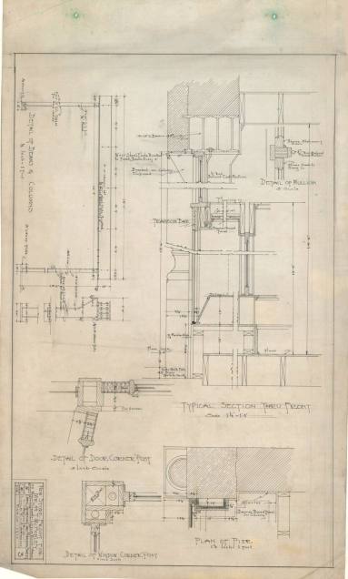 Drawing, Thompson Architectural - H.T. McKinley store, Little Rock