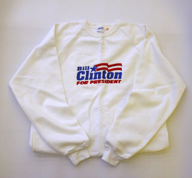 Sweatshirt, Clinton Presidential Campaign