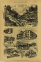 Print, Wood Engraved - "Famous Health Resort - Hot Springs, Arkansas"