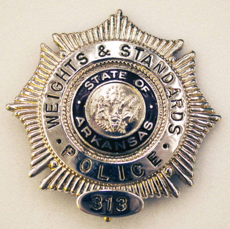 Badge, Highway Weights & Standards Police