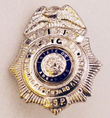 Badge, Arkansas State Police Highway Weights & Standards