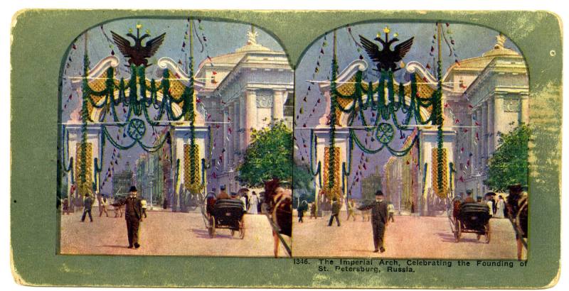 Stereoview - St. Petersburg, Russia