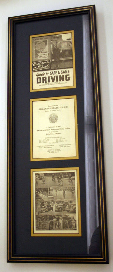 Safety Guide, Framed - Arkansas State Police