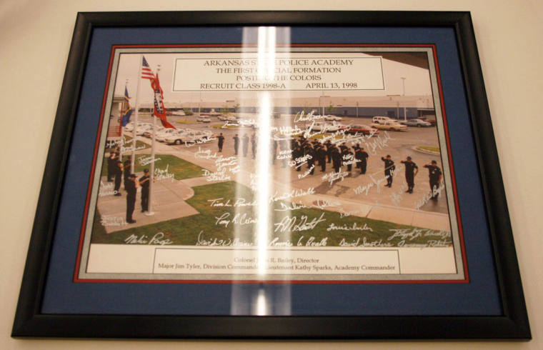 Photograph, Framed - Arkansas State Police Academy