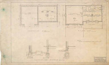 Drawing, Thompson Architectural - M.W. Hardy, Little Rock