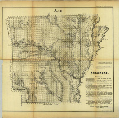 Map, Arkansas