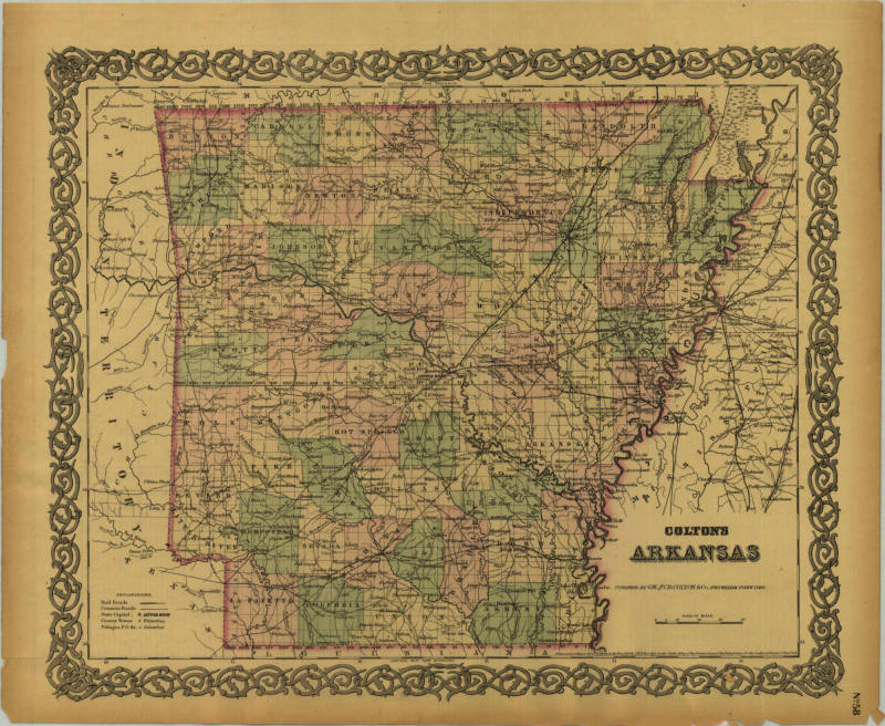 Map, Arkansas