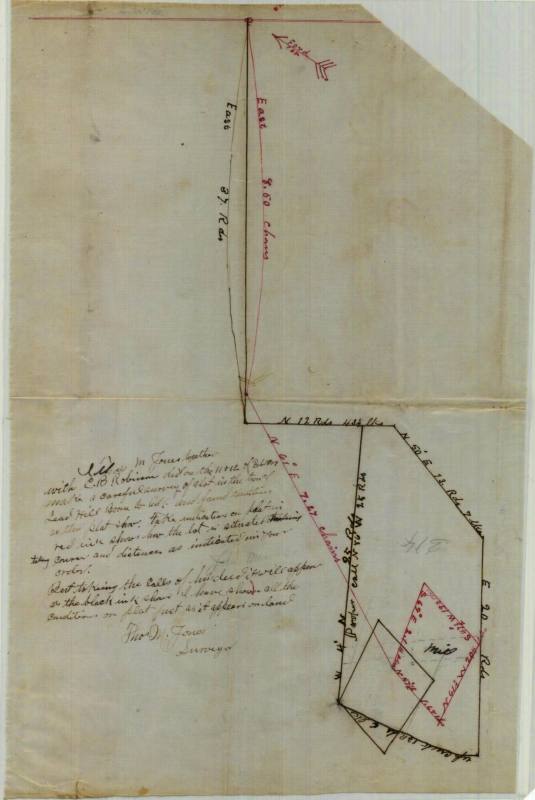 Map, Survey Manuscript