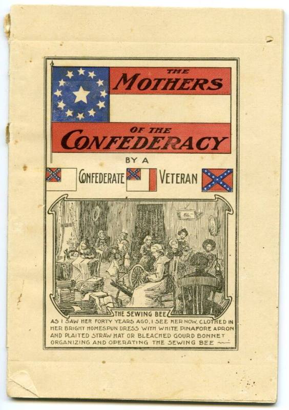 Booklet, "Mothers of the Confederacy"