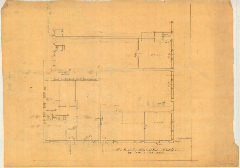 Drawing, Thompson Architectural - Unknown Little Rock Bldg.