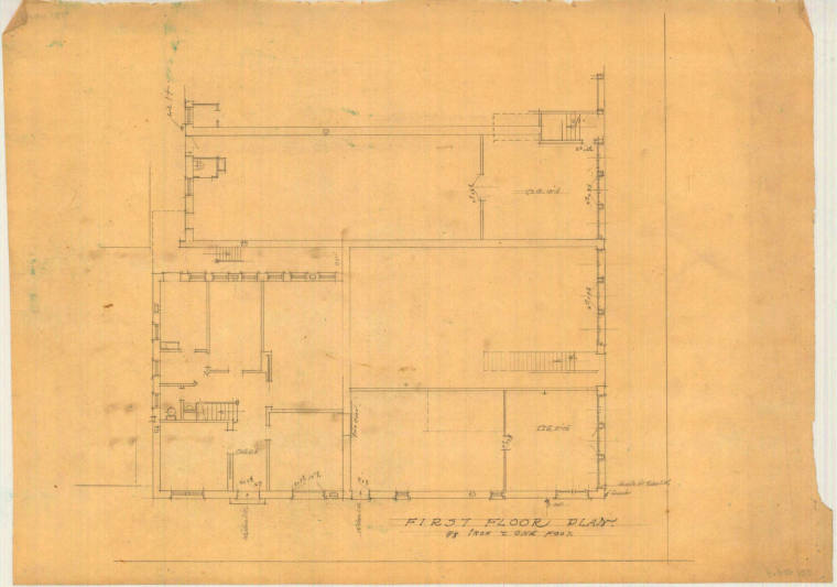 Drawing, Thompson Architectural - Unknown Little Rock Bldg.