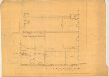 Drawing, Thompson Architectural - Unknown Little Rock Bldg.