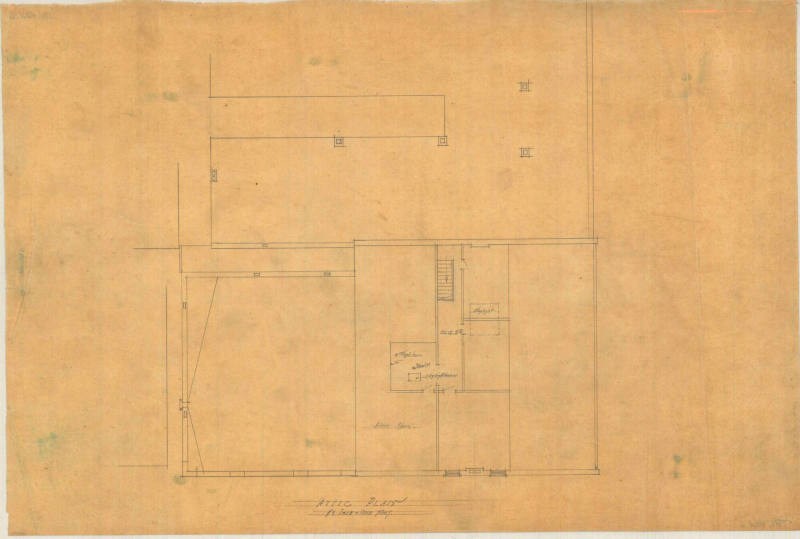 Drawing, Thompson Architectural - Unknown Little Rock Bldg.