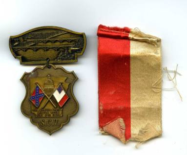 Badge with Ribbon, 1928 S.C.V.