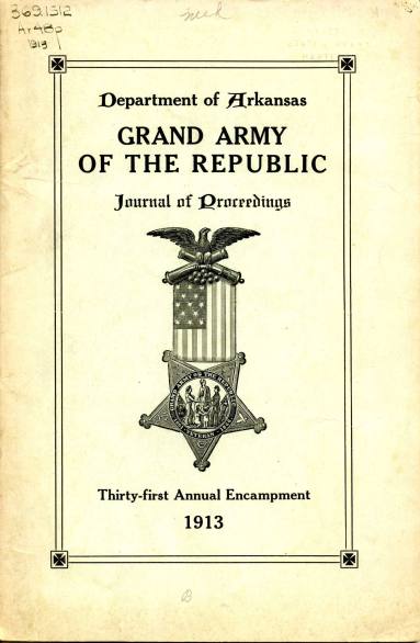 Booklet, G.A.R. Journal of Proceedings