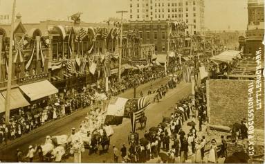 Postcard, 1911 U.C.V. Reunion in Little Rock