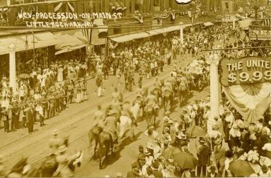 Postcard, 1911 U.C.V. Reunion in Little Rock